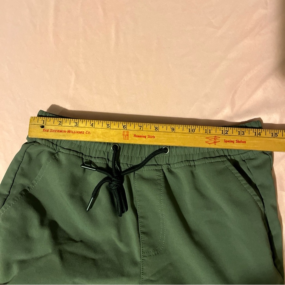 Men's Ring of Fire Green Hilton Bonded Utility Cargo Joggers Size Medium - Picture 7 of 11
